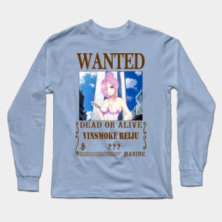 Vinsmoke Reiju One Piece Wanted Long Sleeve T-Shirt